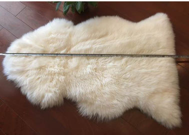 Chiny Oryginalna biała owczarnia długa długa włosowa skóra lycryna 70 x110 cm pojedynczy kawałek dostawca