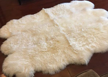 Chiny Długie Włosy Małe Sheepskin Dla Krzesła, Luxury Jedwabiste Fleece Home Shag Dywaniki Powierzchnia dostawca