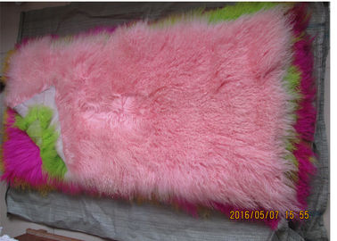 Chiny Anti Wrinkle Washable Sheepskin Podłoga Podłogowa, Teal Blue Fuzzy Throw Blanket dostawca