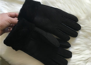 Chiny Męskie oryginalne skórzane rękawiczki z owczej skóry Ręcznie szyte stylowe rękawice do szycia dostawca