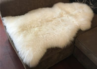 Australian Sheepskin Rug, Oryginalna Australijska Sheepskin Rug One Pelt Ivory Natural Fur, Pojedynczy
