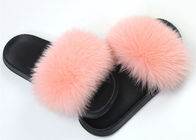 Customized Kolor kobiet Fox Fox kapcie Sandały Z Fuzzy włosów / gumy Sole