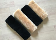Australia Wool Luxury Sheepskin Seat Belt Cover Uniwersalny Typ Dla Ochrony Ramion