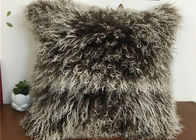 Tybetańska poduszka z owczej wełny Poduszka z naturalnego futra z długimi włosami i mongolskim futrem jagnięcym