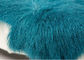 Anti Wrinkle Washable Sheepskin Podłoga Podłogowa, Teal Blue Fuzzy Throw Blanket dostawca