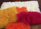 Mongolska owczarnia dywanowa Home Fashion Dekoracyjne Rzutki Długie kręcone kożucha futro dostawca