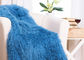 48 X 72 cale Duże autentyczne Mongolski Lamb Fur Blanket, Home Style Lambskin Rug dostawca