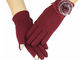 Ladies dostosowane damskie mody rękawiczki z mikroczerwonego materiału do ekranów iPhone dostawca