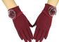 Plush Women Vintage Ręczne Rękawiczki Ekran dotykowy 40-60cm Dla Zimowych Odkryć dostawca