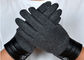 Ciemno-szare damskie rękawiczki z ekranem dotykowym, zimowe rękawiczki z palcami ekranu dotykowego dostawca