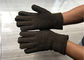 Handsewn Sueded Lamb Shearling Gloves, Black Mens Winter Mittens dostawca