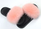 Customized Kolor kobiet Fox Fox kapcie Sandały Z Fuzzy włosów / gumy Sole dostawca