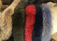  Kołnierzyk z szopa prochowiec Miękki puszysty gładki naturalny kolor Duży długi kołnierz odpinany na zimową kurtkę