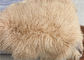 Purpurowy Długie Włosy Mongolski Owiec Sheepskin Dywan Wietrzny Do Ubrania Zimowego dostawca