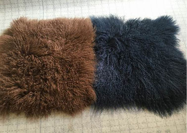 Chiny 10-15cm Długie Włosy Real Sheepskin Rug Mongolian Super Miękkie Tekstury Do Sypialni dostawca