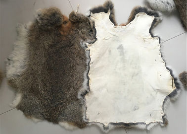 Chiny Ekologiczne Skóry Garbowane Rex królika 1.5-3 Cm Długość Futrzaka dla Domowej Tkaniny / Poduszki dostawca