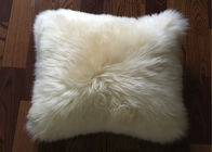 Australia Sheepskin Sofa Rzut Poduszki Jednostronne Fur Z Custom Kolor / Rozmiar