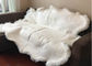 Real Sheepskin Długie lambswool Double Pelts Sheep Skin Skóra na skórę hotelową dostawca
