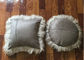 Jednofazowe długie włoskie futro mongolskie poduszki lekkie szare okrągły / prostokątny kształt dostawca