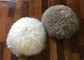 Długie Włosy Futro Mongolian Futro Poduszka Jasno Szary Gładki Z Shearling Owca Fur Lining dostawca