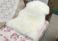Real Long Haired Białe futra dywan miękkie miękkie uczucie dla salonu 2 * 3 Ft dostawca