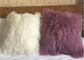 Customized Kolor / Rozmiar Mongolski Sheepskin Dekoracyjne Rzut Poduszki 10-15cm Wełna dostawca