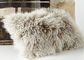 Cienka ciepła miękka mongolska futra poduszka długa kędzierzawa wełna bezdech bezdech 50 * 50 cm dostawca