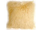 Salon 16 cali Mongolska poduszka z futra Długie kręcone włosy z podszewką z mikro zamszu dostawca